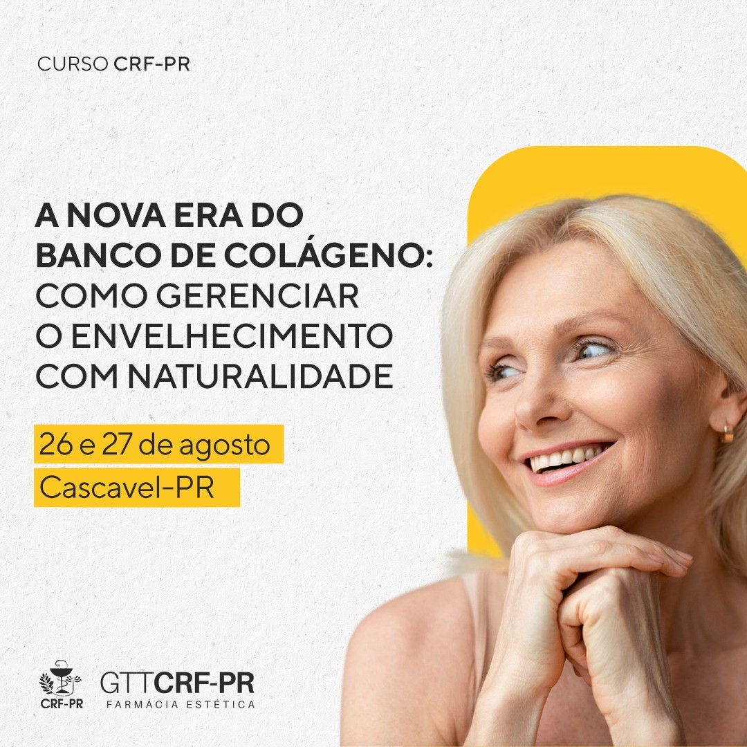 Curso a nova era do colágeno: como gerenciar o envelhecimento com naturalidade | Cascavel/PR