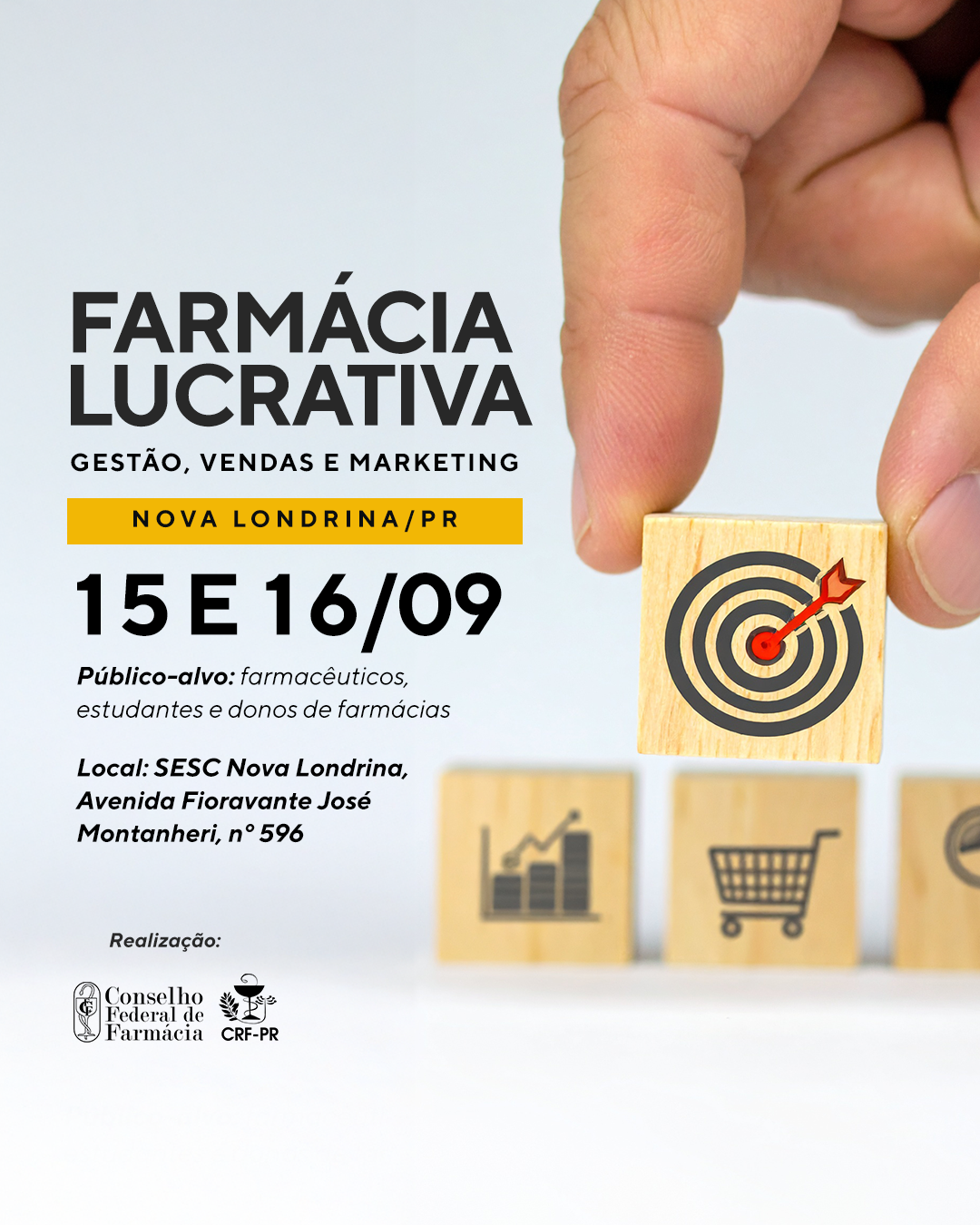 Curso Farmácia Lucrativa: Gestão, Vendas e Marketing | Nova Londrina/PR