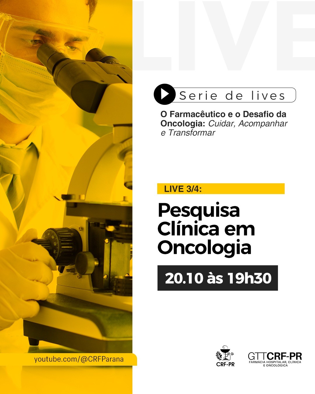 LIVE: Pesquisa Clínica em Oncologia
