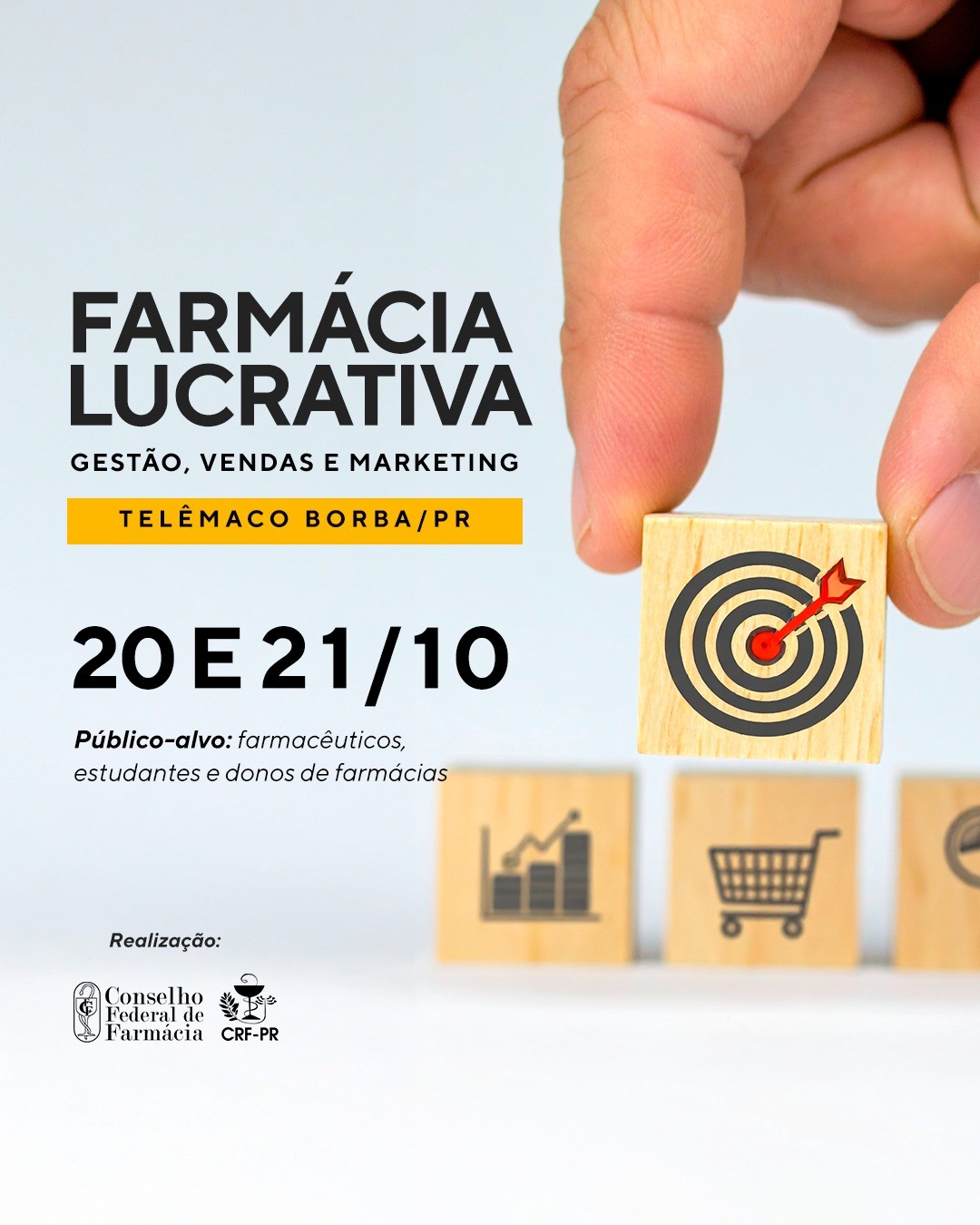 Curso Farmácia Lucrativa: Gestão, Vendas e Marketing  |  Telêmaco Borba/PR