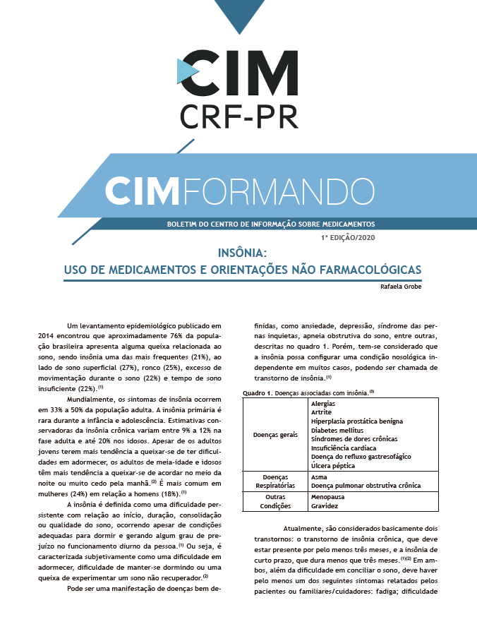 Informativo CIM/CRF-PR
